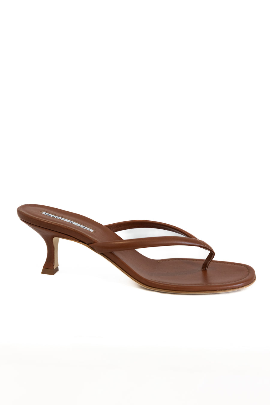 MANOLO BLAHNIK PATERNO - MEDIUM BROWN
