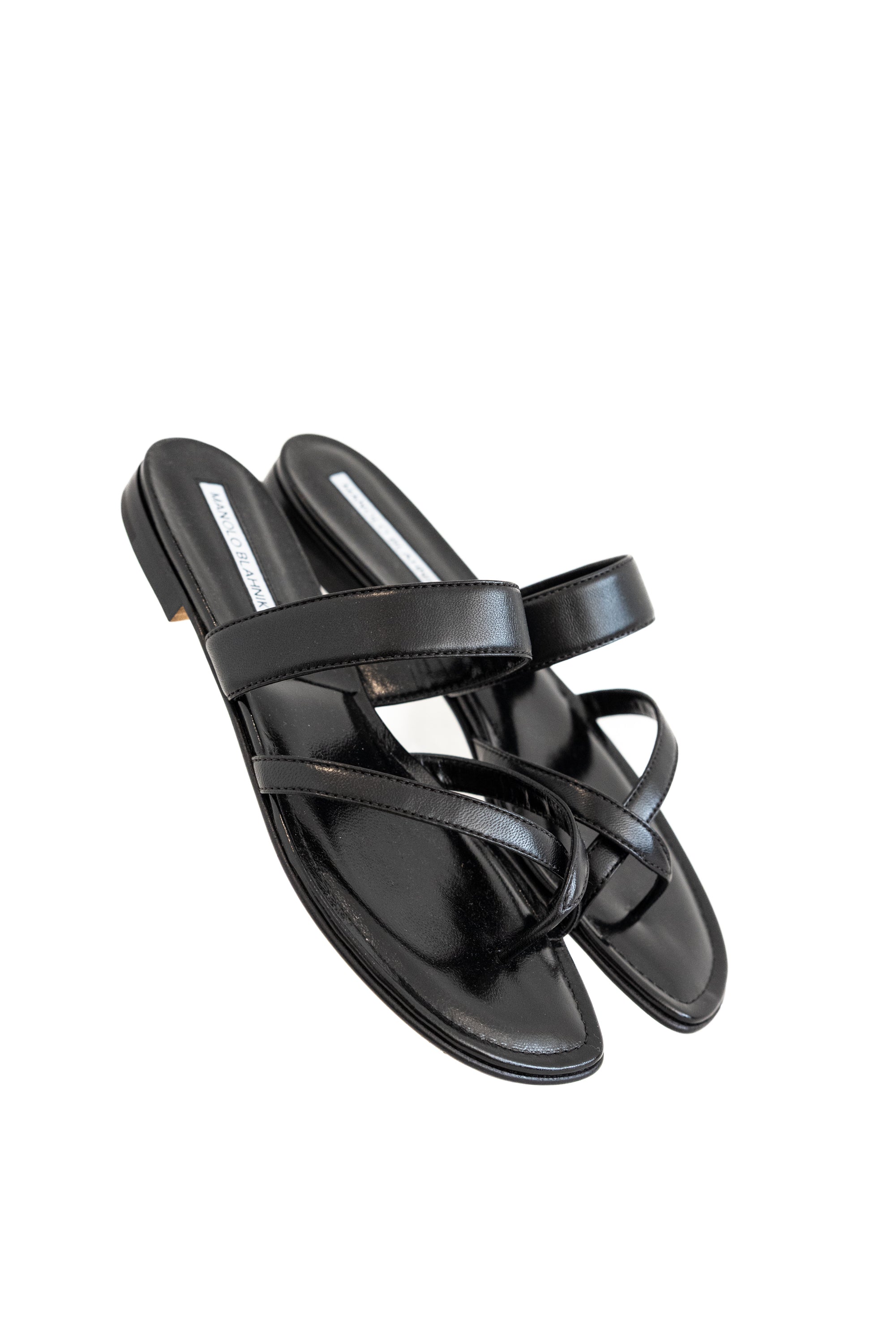 MANOLO BLAHNIK  SUSA MONOLOCCO -BLACK