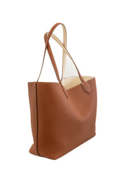 MICHINO RIVOLI BAG TAURILLON LEATHER - GOLD/IVORY