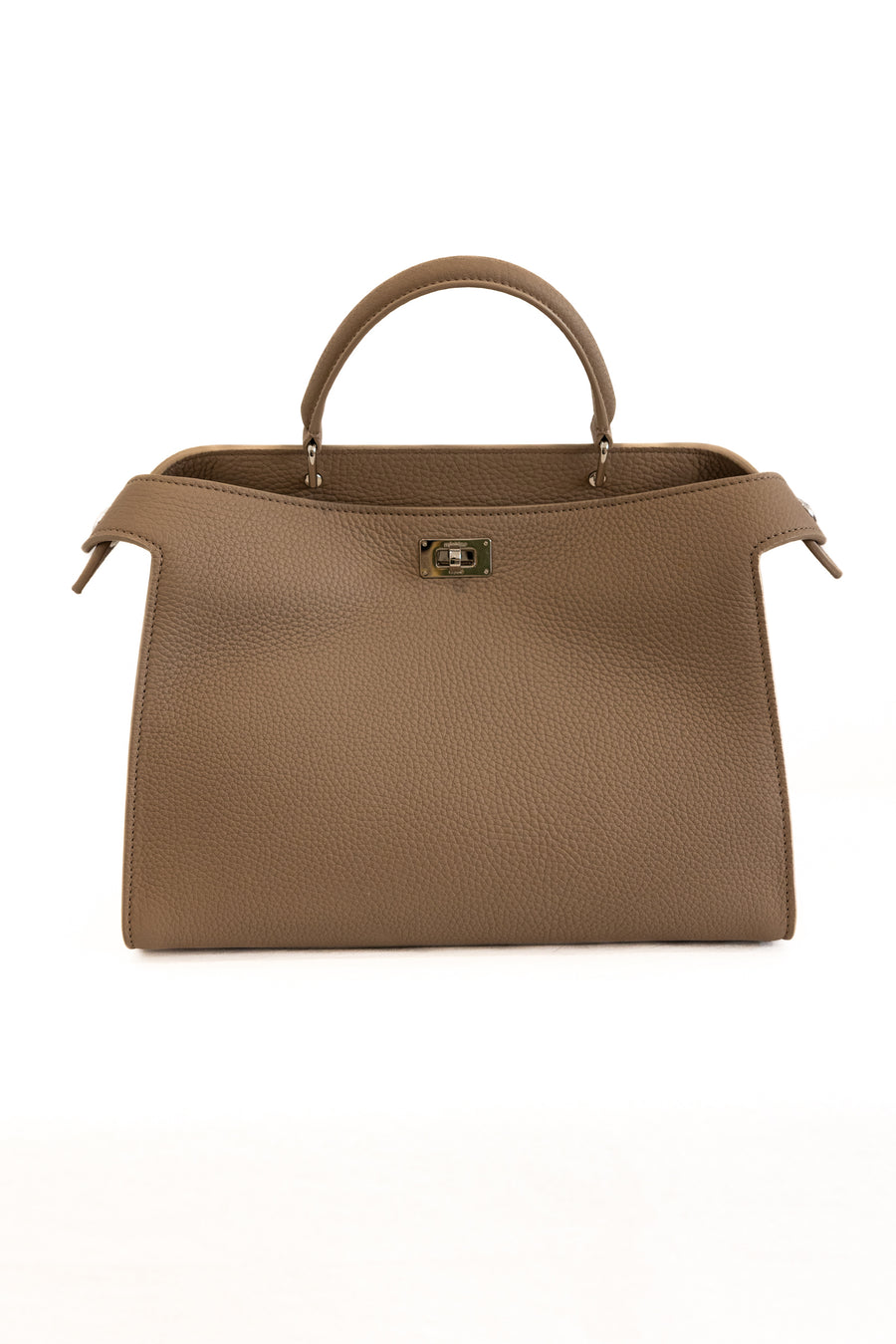MICHINO LUTECE PM BAG  # B104  TAURILLON LEATHER TAUPE
