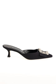MANOLO  BLAHNIK  MAYSALE JEWEL - BLACK