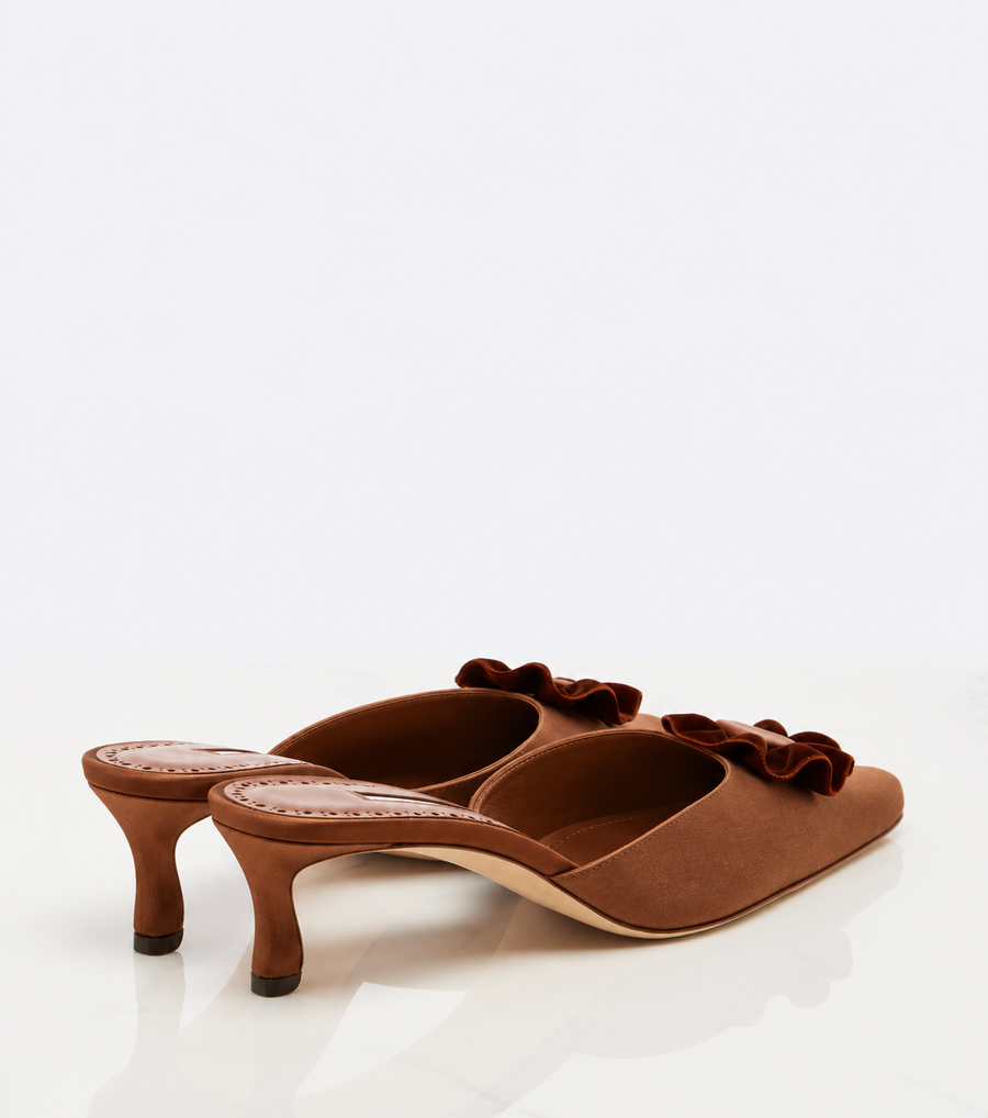 MANOLO BLAHNIK CAULON VISCONTI HYDRA - TOBACCO