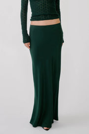 SABLYN GRACE MAXI SKIRT - HUNTER GREEN