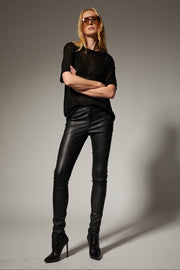 SPRWMN CARA SKINNY TROUSERS - BLACK