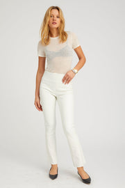 SPRWMN ANKLE FLARE  WHITE