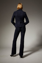 SPRWMN CLAIRE SUEDE BLAZER - MARINE