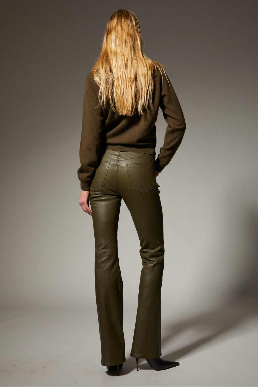 SPRWMN 5 PKT MICRO FLARE - OLIVE