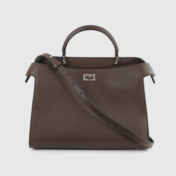 MICHINO LUTECE PM BAG - CHOCOLATE