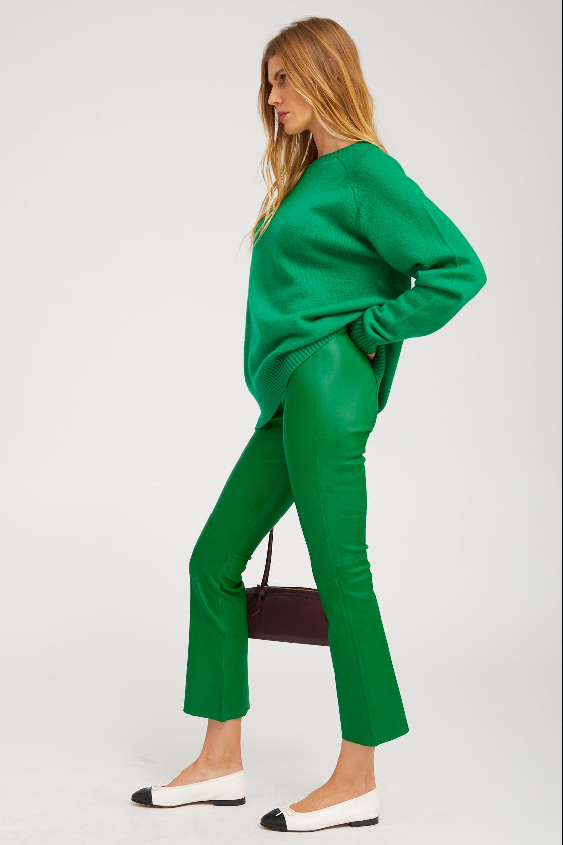 SPRWMN ANKLE FLARE - KELLY GREEN