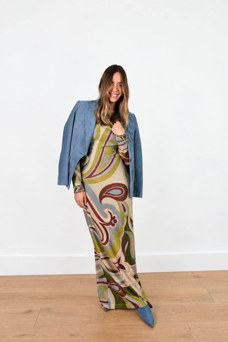 LEONARD PARIS LUMI ROMEO DRESS - MULTI