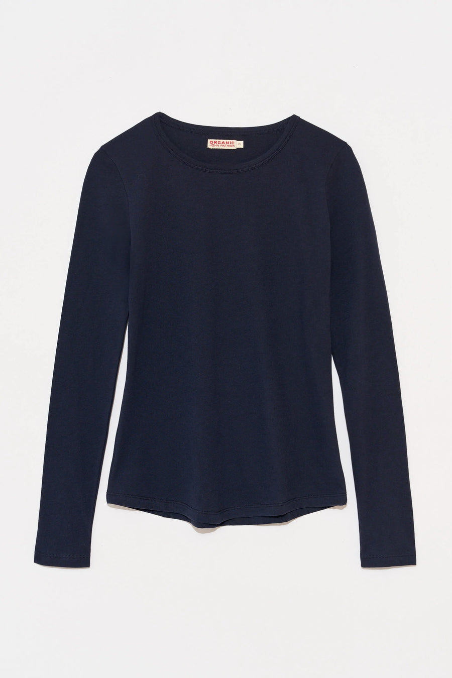 ORGANIC LONG SLEEVE TEE - NAVY