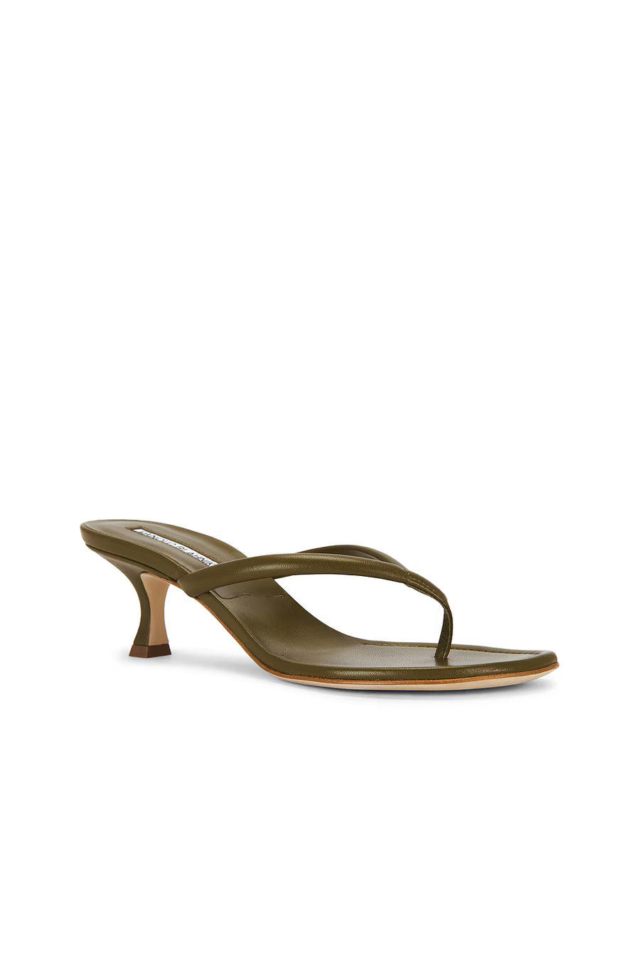 MANOLO BLAHNIK PATERNO - DARK KHAKI