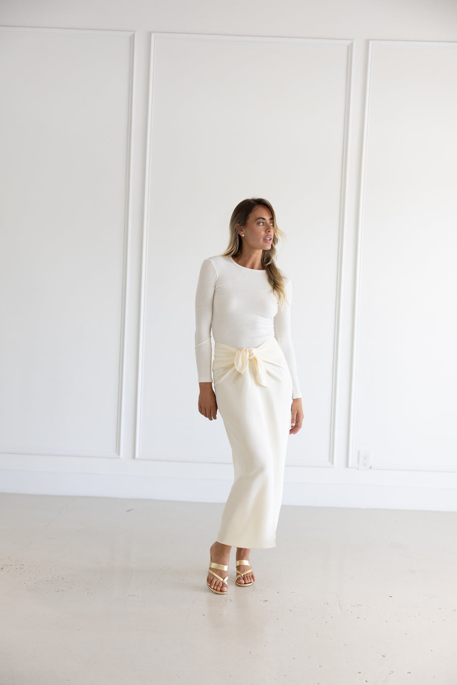 SABLYN Quincy Long Sleeve Crewneck Tee