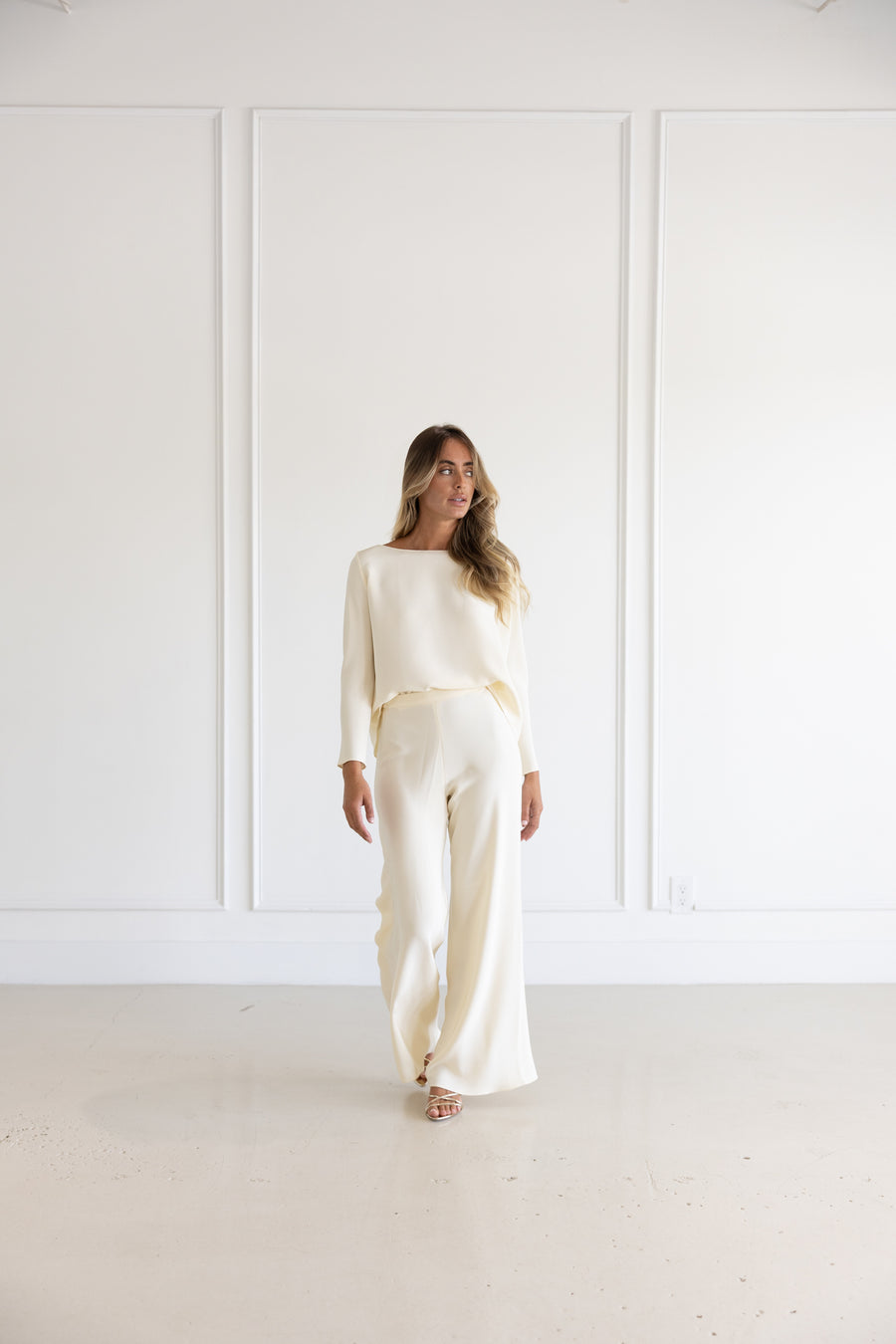 PETER COHEN CHUTE PANT - FRENCH VANILLA