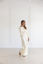 PETER COHEN CHUTE PANT - FRENCH VANILLA