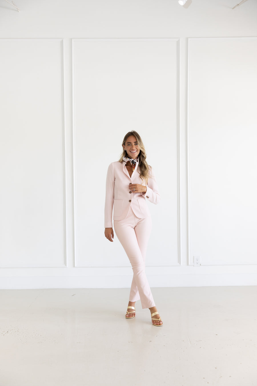 Diane Firsten Cashmere Patch Pocket Jacket