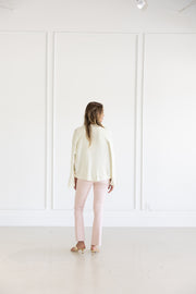 SPRWMN CROP FLARE - BALLET PINK