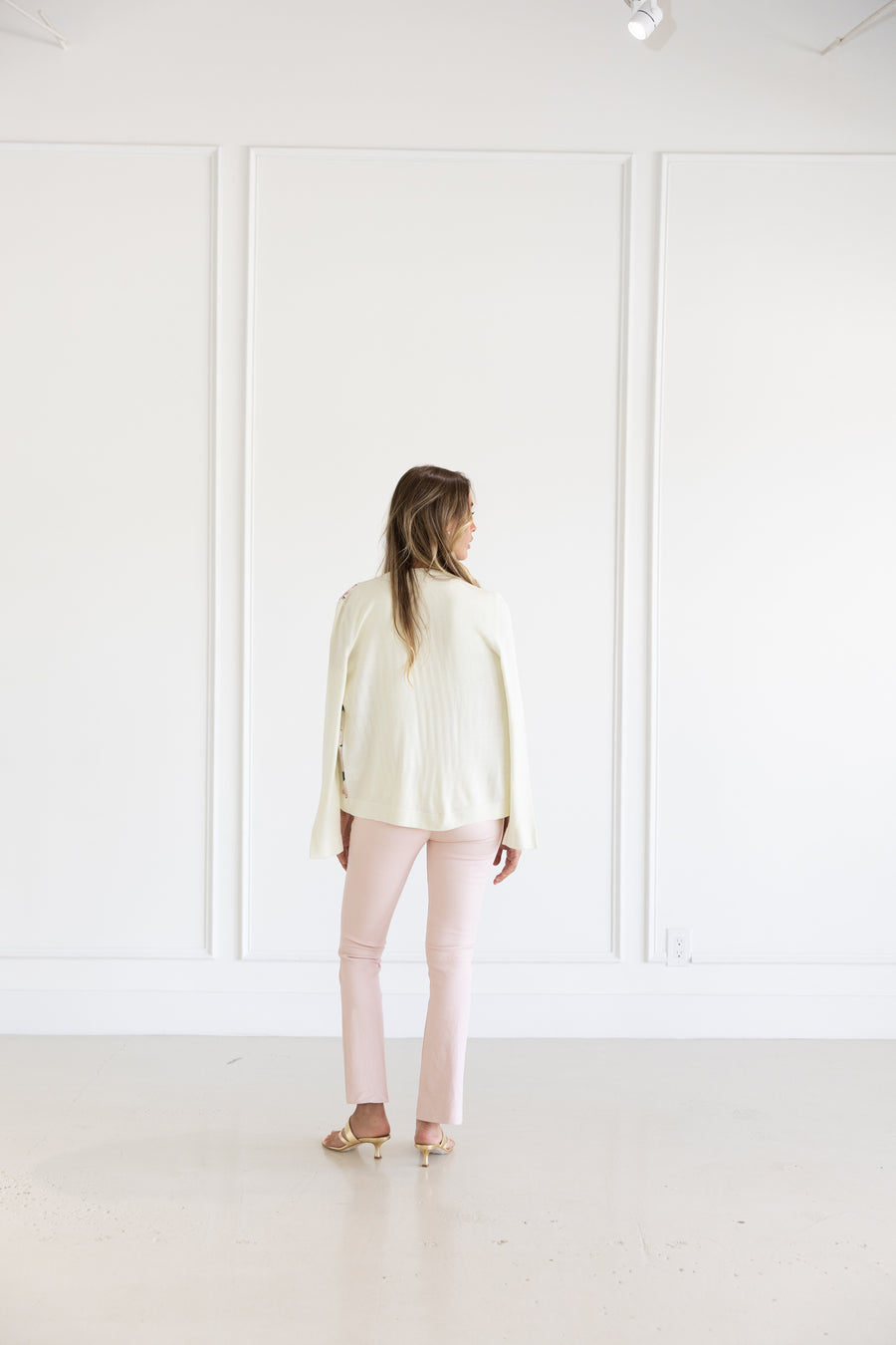 SPRWMN CROP FLARE - BALLET PINK