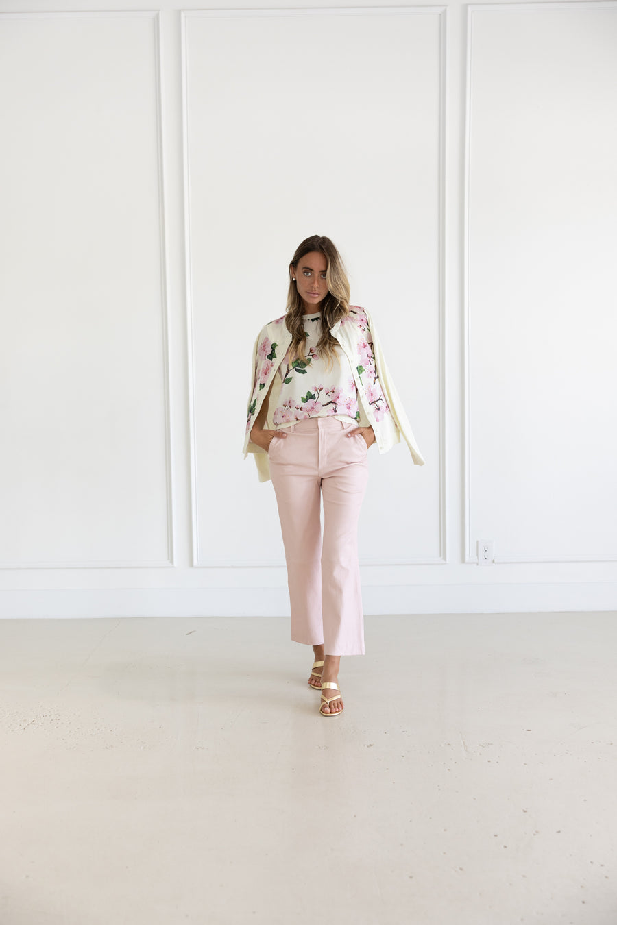 SPRWMN Cropped Baggy Pant