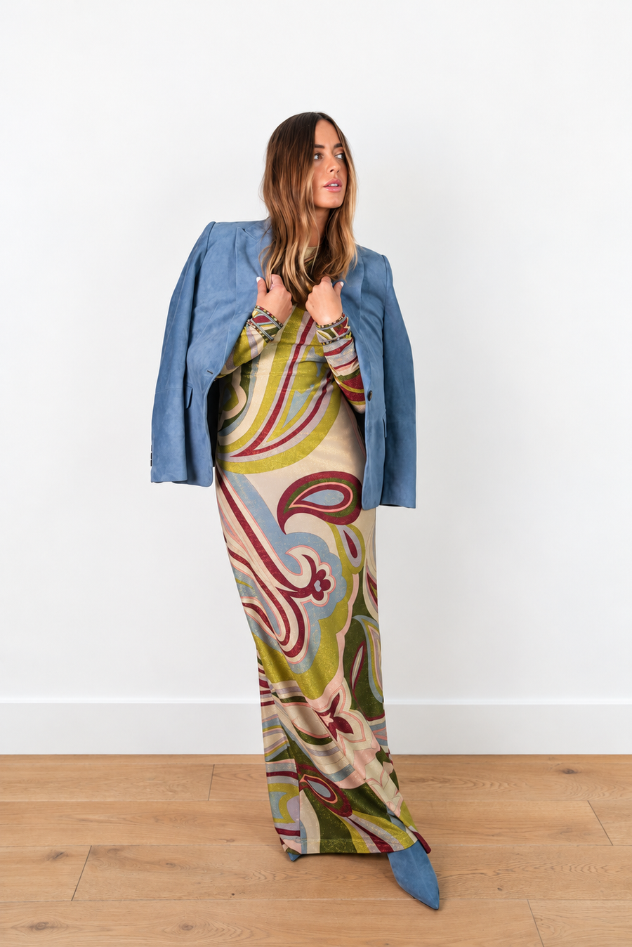 LEONARD PARIS LUMI ROMEO DRESS - MULTI