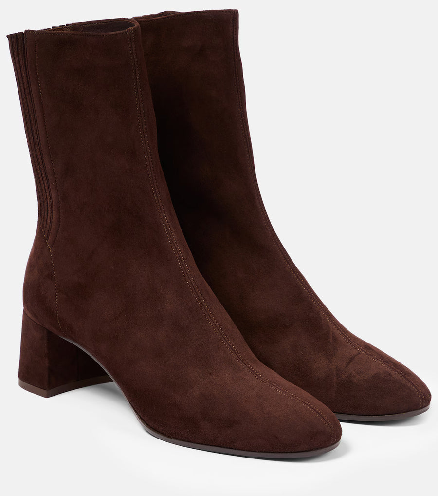 AQUAZZURA SAINT HONORE BOOTIE 35 - ESPRESSO