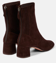 AQUAZZURA SAINT HONORE BOOTIE 35 - ESPRESSO