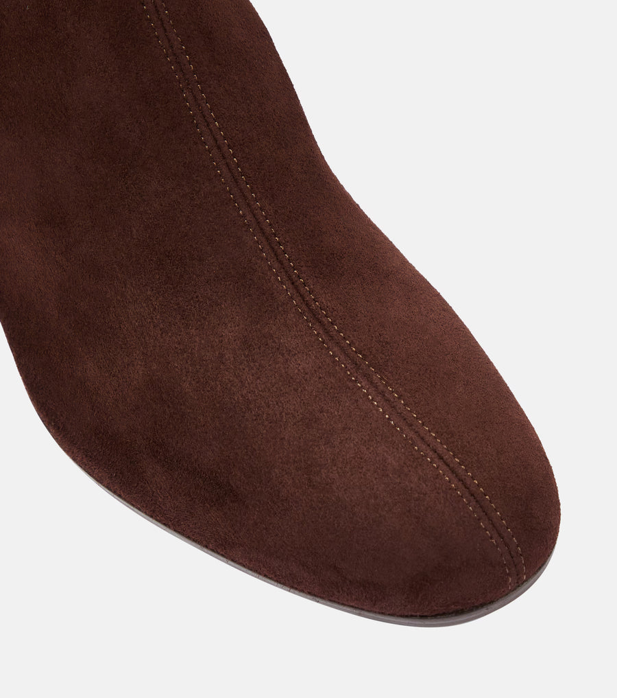 AQUAZZURA SAINT HONORE BOOTIE 35 - ESPRESSO