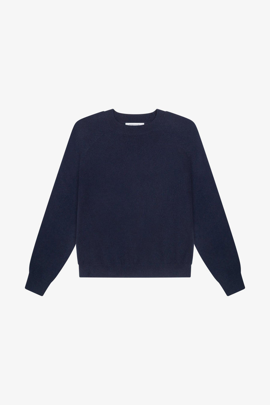 SPRWMN LONG SLEEVE RAGLAN SWEATER - NAVY