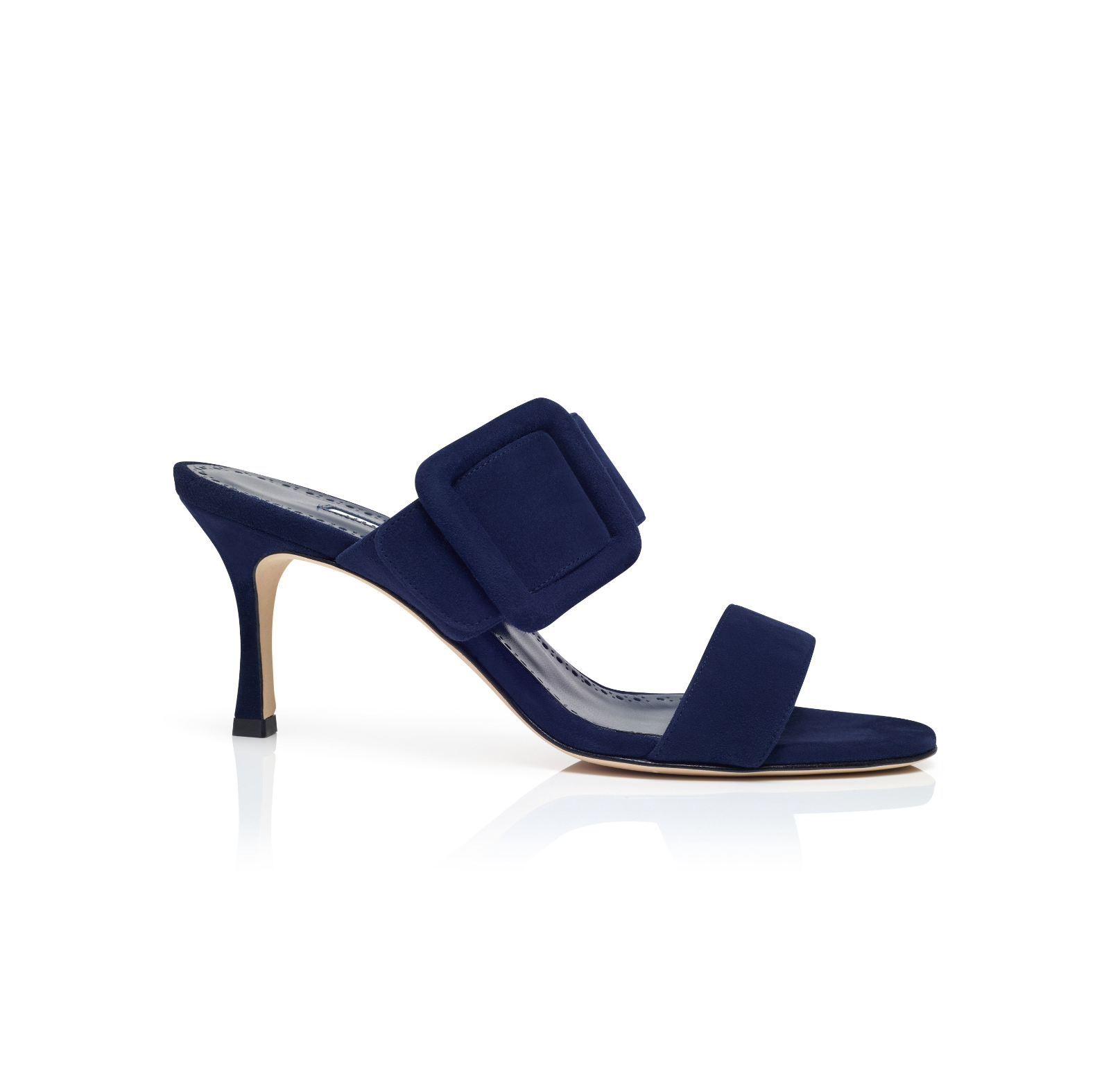 Manolo Blahnik Gable in Navy