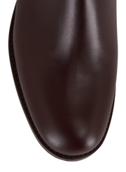 Manolo Blahnik Chelsea Boot in Dark Brown