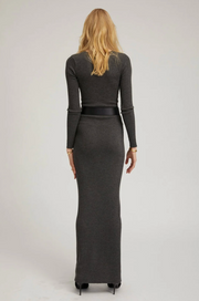 SPRWMN Long Sleeve Crewneck Maxi Dress