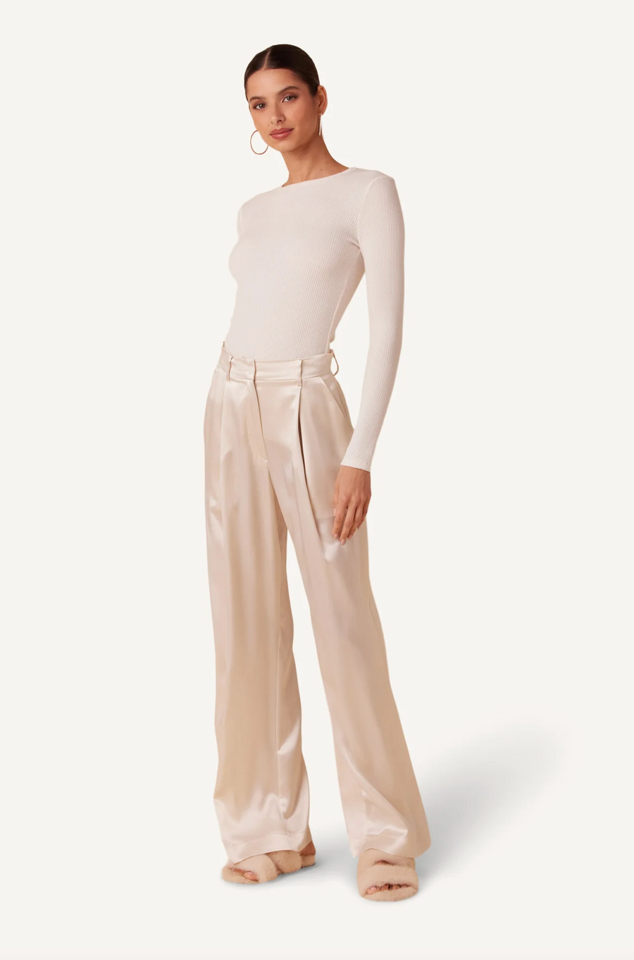 SABLYN Emerson High Rise Pleated Pant