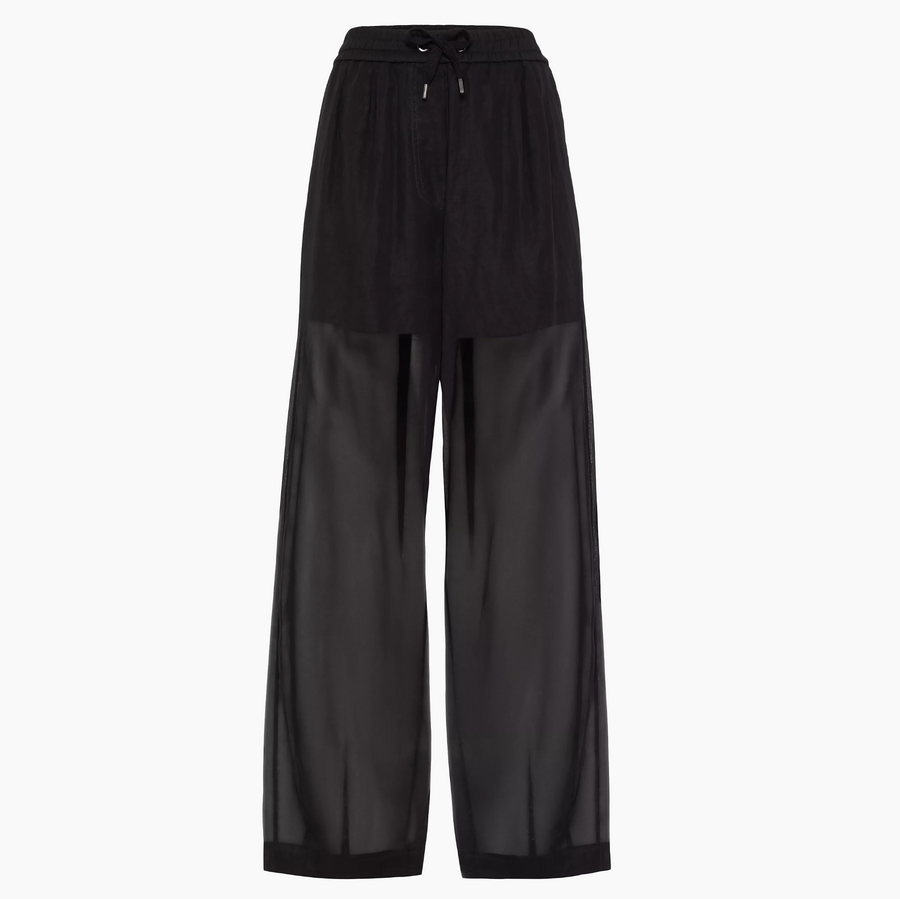 Brunello Cucinelli Organza Cotton Pant