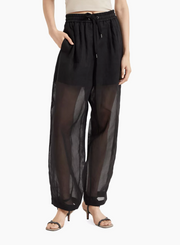 Brunello Cucinelli Organza Cotton Pant