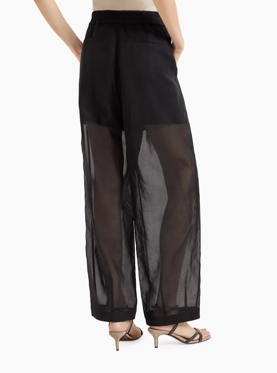 Brunello Cucinelli Organza Cotton Pant