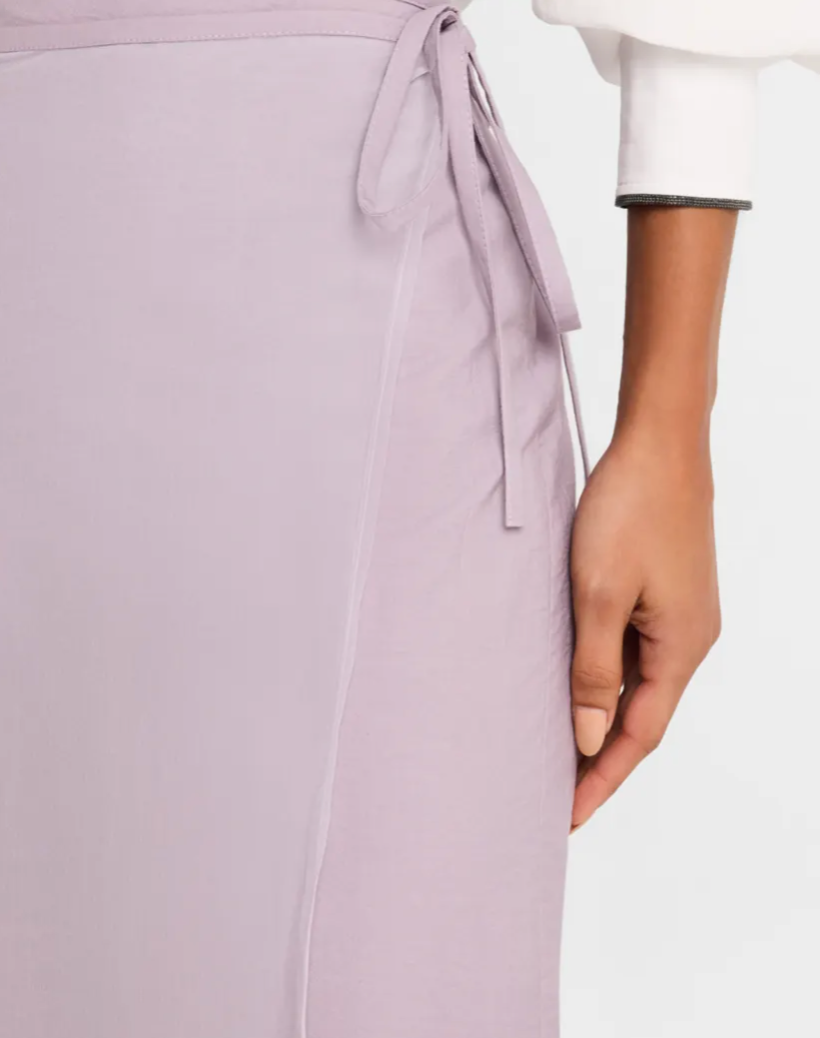 Brunello Cucinelli Organza Wrap Skirt