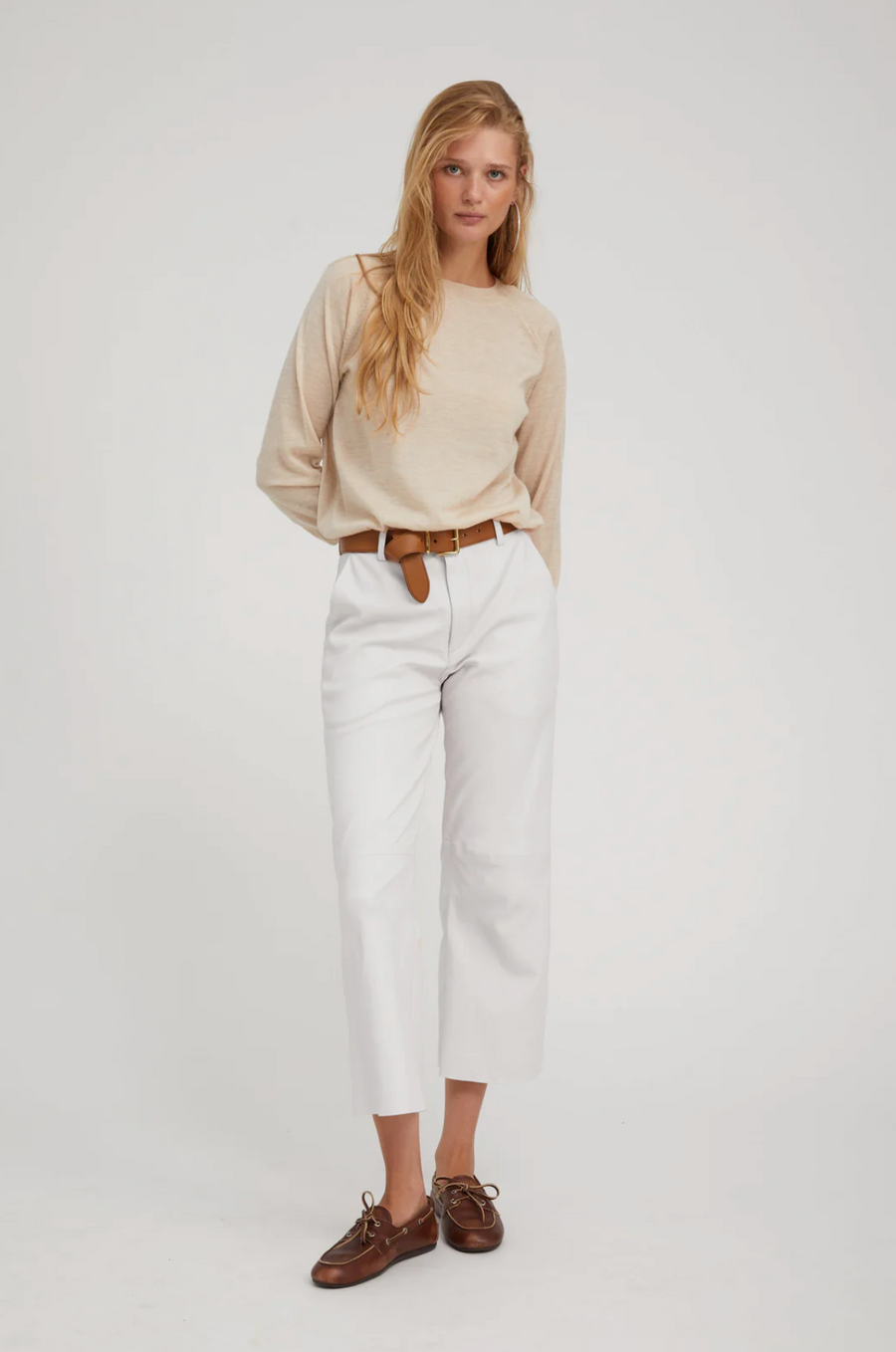 SPRWMN Cropped Baggy Trouser