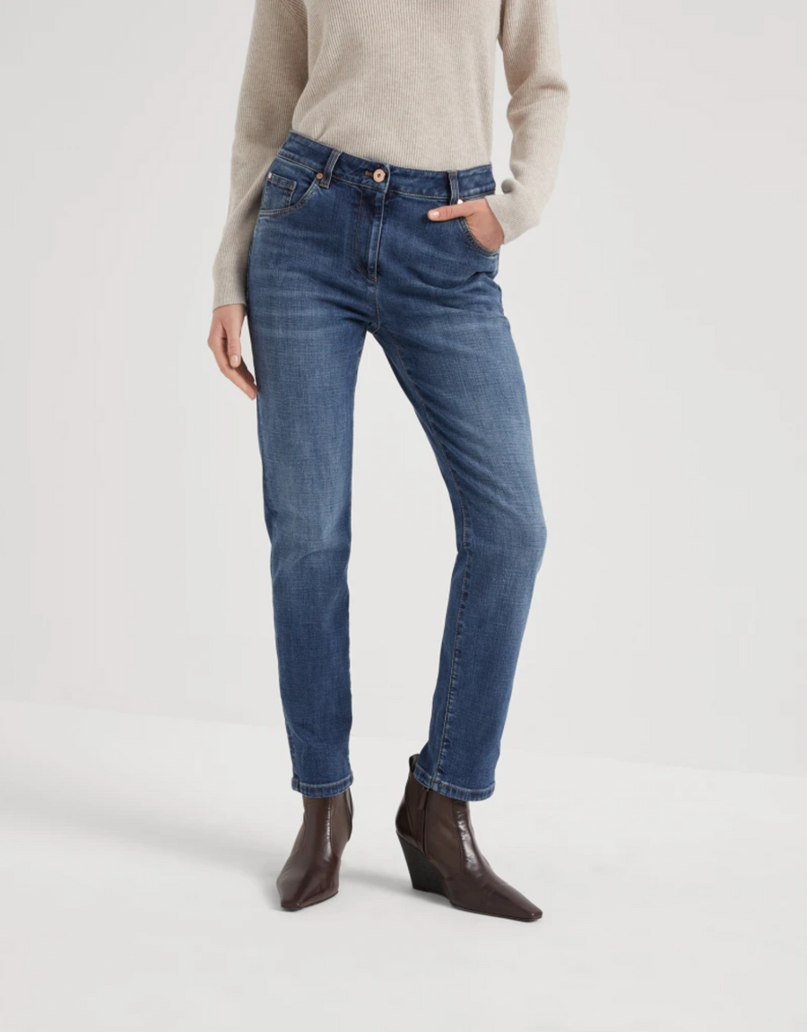 Brunello Cucinelli Skinny Leg Jean