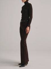 DL1961 TURTLENECK SWEATER - BRUNETTE