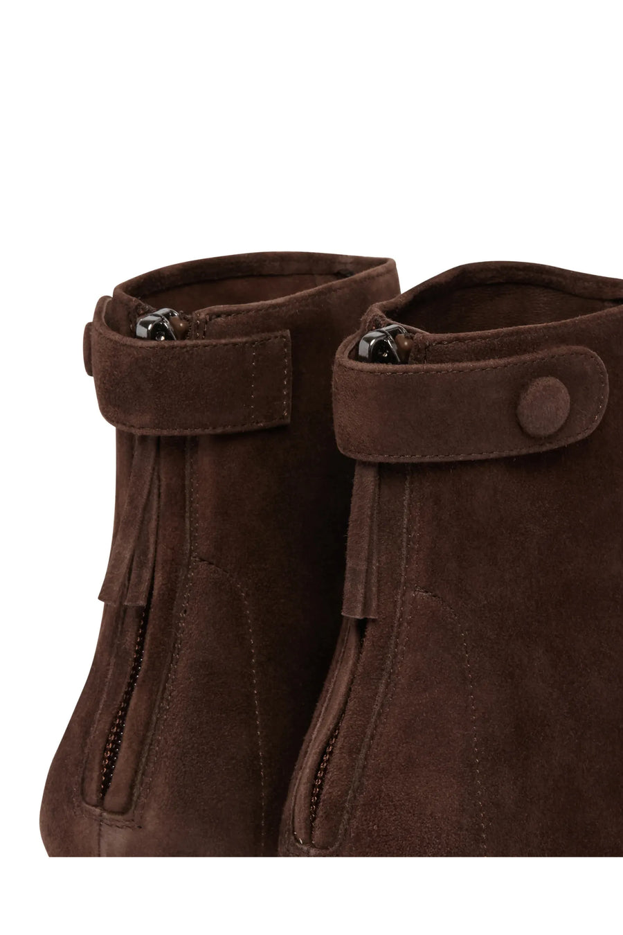 FRANCESCO RUSSO SUEDE BOOT- BROWN