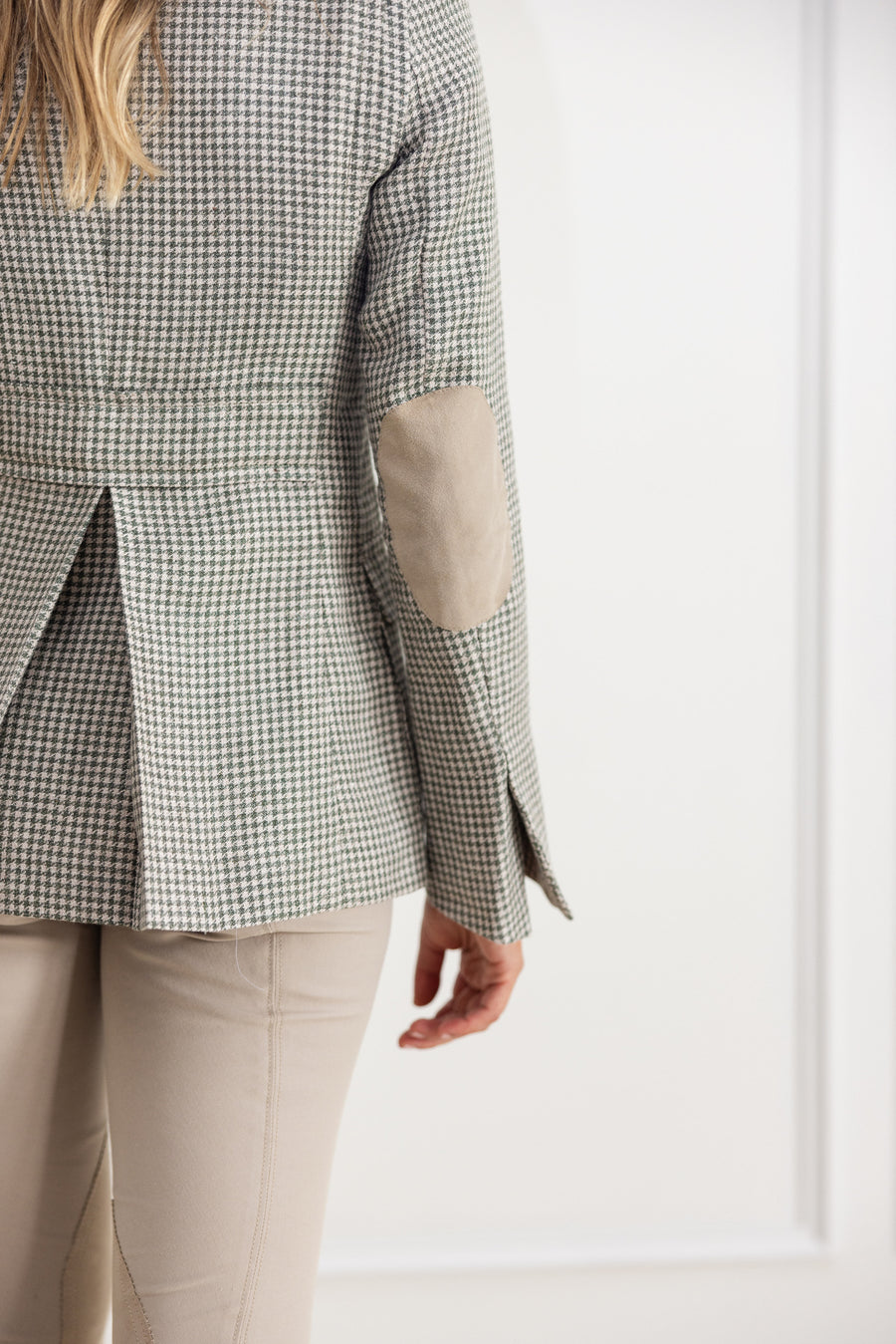 Diane Firsten Houndstooth Hunting Jacket