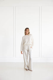 Brynn High Rish Pull On Wide Leg Pant